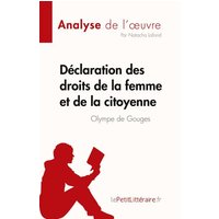 Déclaration des droits de la femme et de la citoyenne de Olympe de Gouges von LePetitLitteraire.fr