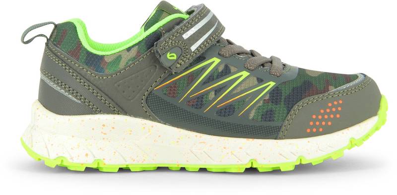 Leaf Hajom Kinder Sneakers, Camo/Lime, Größe 30, Kinderschuhe von Leaf