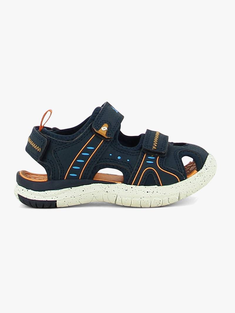 Leaf Ljungby Kinder Sandalen, Navy/Orange, 32 Leaf Ljungby Kinder Sandalen, Navy/Orange, 32 von Leaf