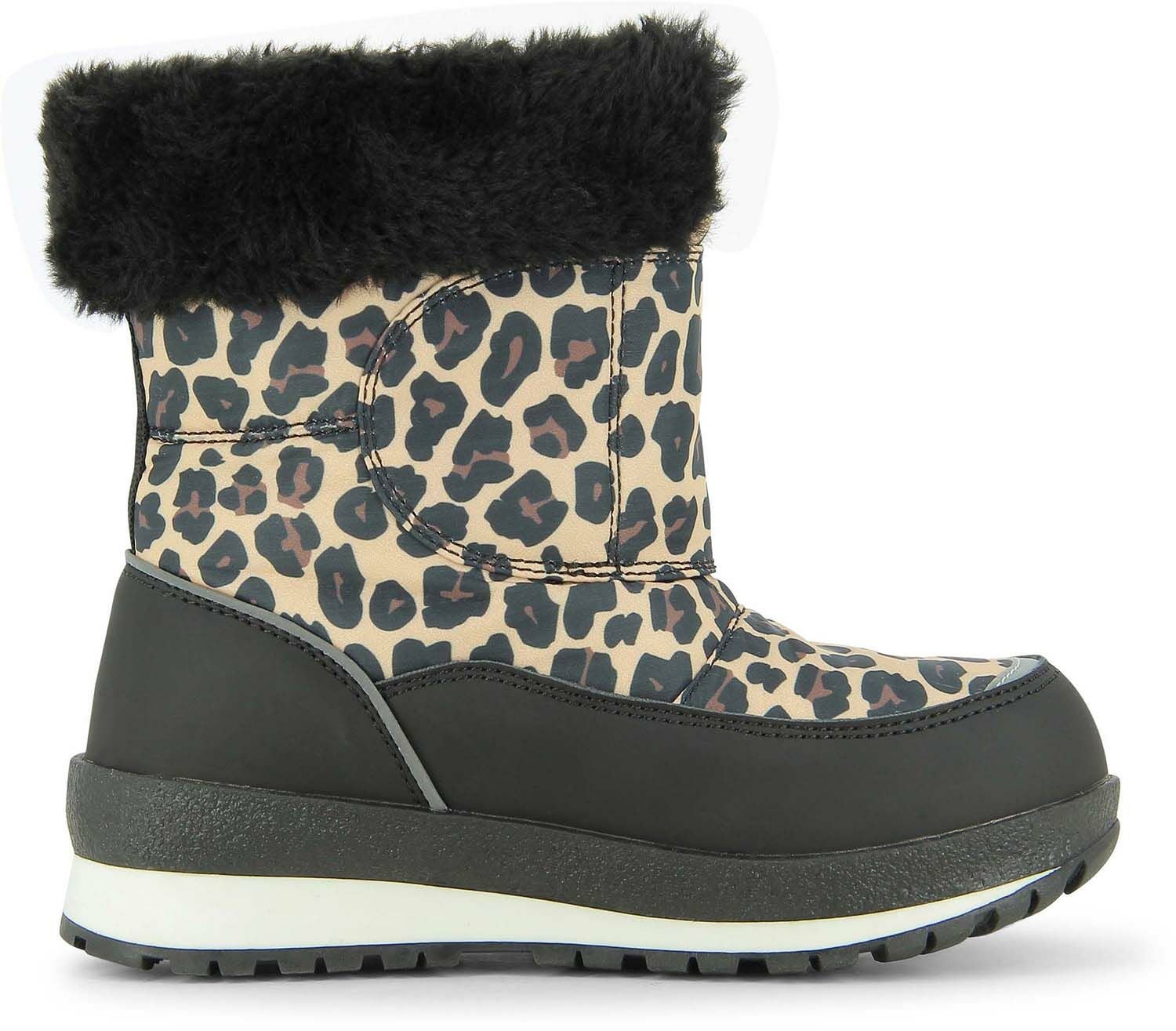 Leaf Nautisk Winterstiefel, Leopard, Größe 23 von Leaf