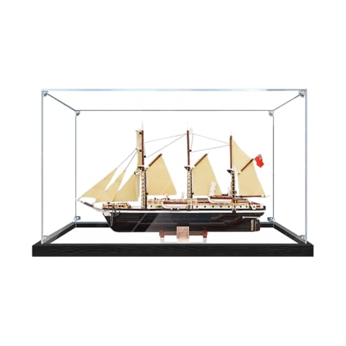 Vitrine aus Acryl für Lego 10335 Modell – für Ausdauermodell – robuster Schutz für Ihr Sammlerstück (Modell nicht im Lieferumfang enthalten), Spiegel, 3 mm von LeafLane