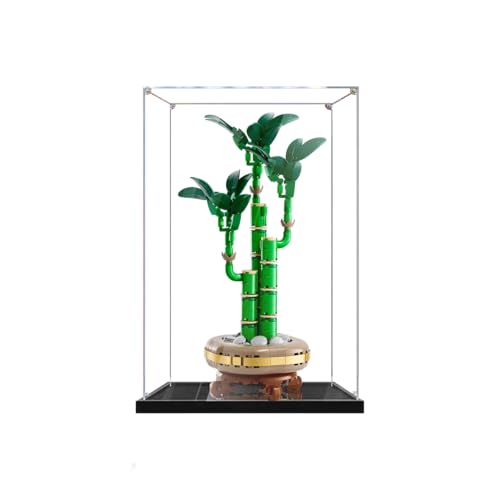 Vitrine aus Acryl für Lego 10344 Lucky Bamboo Modell (ohne Ziegelmodell), Basic-2 mm von LeafLane