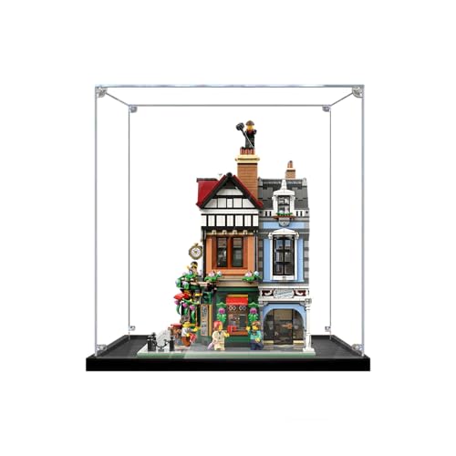 Vitrine aus Acryl für Lego 10350 Tudor Corner Modell (ohne Ziegelmodell), Basic-2 mm von LeafLane