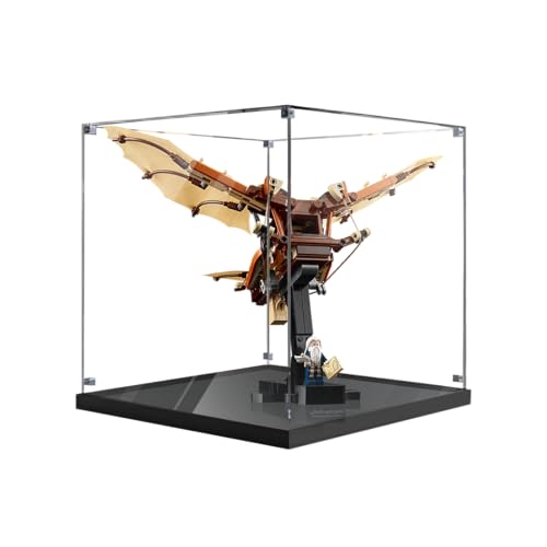 Vitrine aus Acryl für Lego 10363 Leonardo da Vinci's Flying Machine Modell (ohne Ziegelmodell), Basic von LeafLane