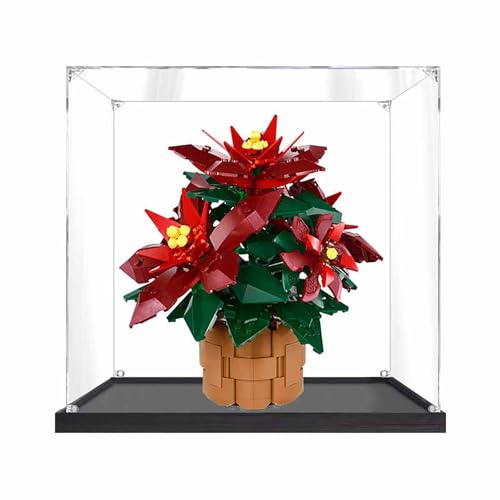 Vitrine aus Acryl für Lego 10370 Weihnachtsstern, robuster Schutz für Ihr Sammlerstück (Modell nicht im Lieferumfang enthalten), A-2 mm von LeafLane