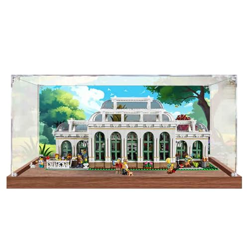 Vitrine aus Acryl für Lego 21353 The Botanical Garden Modell – robuster Schutz für Ihr Sammlerstück (Modell nicht im Lieferumfang enthalten), A-Background von LeafLane