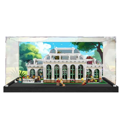 Vitrine aus Acryl für Lego 21353 The Botanical Garden Modell – robuster Schutz für Ihr Sammlerstück (Modell nicht im Lieferumfang enthalten), B-Background von LeafLane