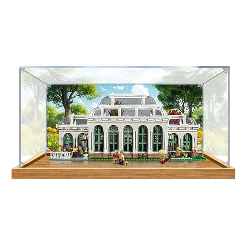 Vitrine aus Acryl für Lego 21353 The Botanical Garden Modell – robuster Schutz für Ihr Sammlerstück (Modell nicht im Lieferumfang enthalten), Hintergrund von LeafLane