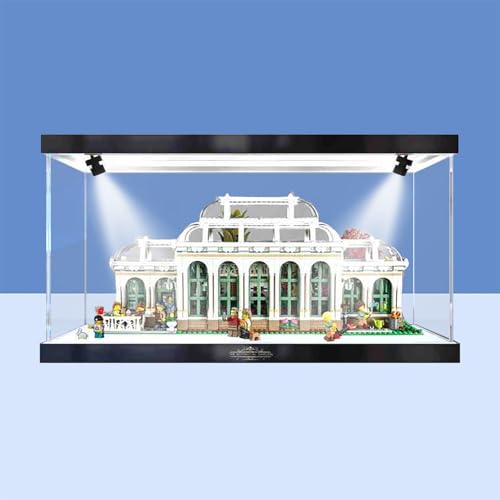 Vitrine aus Acryl für Lego 21353 The Botanical Garden Modell – robuster Schutz für Ihr Sammlerstück (Modell nicht im Lieferumfang enthalten), Option D von LeafLane