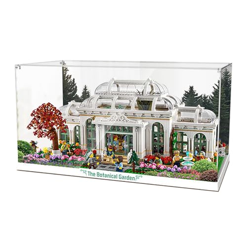 Vitrine aus Acryl für Lego 21353 The Botanical Garden Modell – robuster Schutz für Ihr Sammlerstück (Modell nicht im Lieferumfang enthalten) von LeafLane