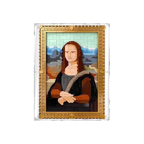 Vitrine aus Acryl für Lego 31213 Modell – für Mona Lisa Modell (ohne Ziegelmodell) von LeafLane