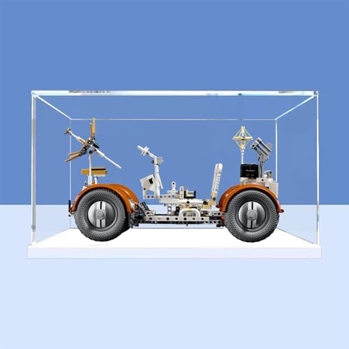 Vitrine aus Acryl für Lego 42182 Lunar Roving Vehicle, robuster Schutz für Ihr Sammlerstück (Modell nicht im Lieferumfang enthalten), Option A von LeafLane