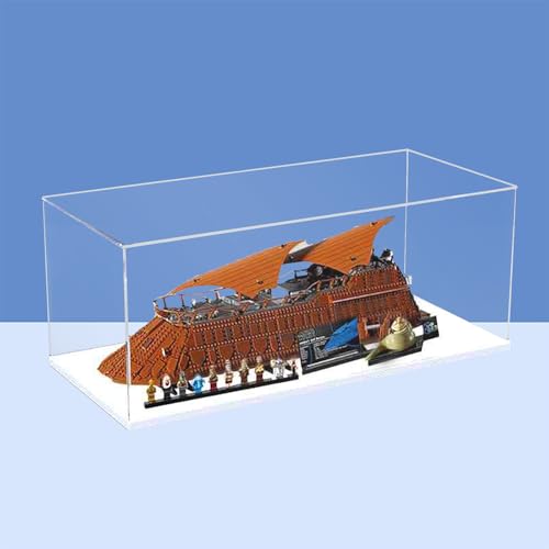 Vitrine aus Acryl für Lego 75397 Modell – für Jabba's Sail Barge Modell – robuster Schutz für Ihr Sammlerstück (Modell nicht im Lieferumfang enthalten), Option A von LeafLane