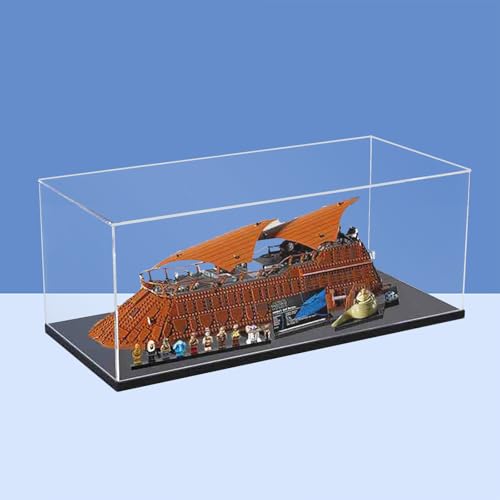 Vitrine aus Acryl für Lego 75397 Modell – für Jabba's Sail Barge Modell – robuster Schutz für Ihr Sammlerstück (Modell nicht im Lieferumfang enthalten), Option B von LeafLane