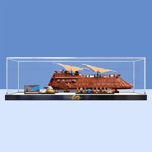 Vitrine aus Acryl für Lego 75397 Modell – für Jabba's Sail Barge Modell – robuster Schutz für Ihr Sammlerstück (Modell nicht im Lieferumfang enthalten), Option C von LeafLane