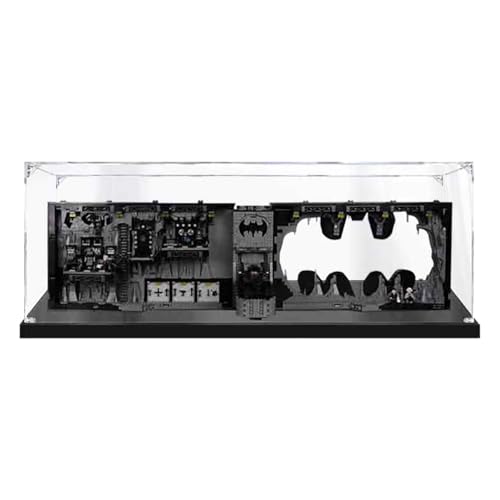 Vitrine aus Acryl für Lego 76252 Bathöhle Shadow Box Modell (ohne Ziegelmodell), B-2 mm von LeafLane