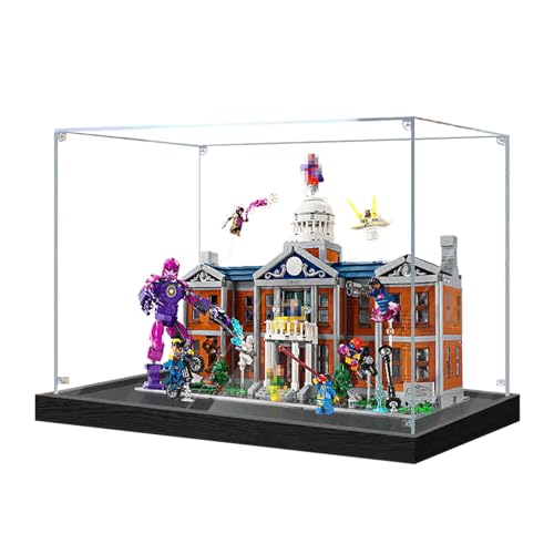 Vitrine aus Acryl für Lego 76294 The X-Mansion Modell – robuster Schutz für Ihr Sammlerstück (Modell nicht im Lieferumfang enthalten), Basic 2 mm von LeafLane