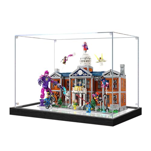 Vitrine aus Acryl für Lego 76294 The X-Mansion Modell – robuster Schutz für Ihr Sammlerstück (Modell nicht im Lieferumfang enthalten), Spiegel, 2 mm von LeafLane