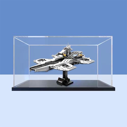 Vitrine aus Acryl für Lego 76295 The Aveng-ers Helicarrier, robuster Schutz für Ihr Sammlerstück (Modell nicht im Lieferumfang enthalten), Option B von LeafLane