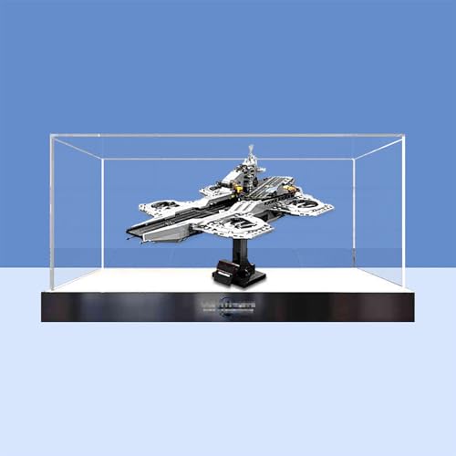 Vitrine aus Acryl für Lego 76295 The Aveng-ers Helicarrier, robuster Schutz für Ihr Sammlerstück (Modell nicht im Lieferumfang enthalten), Option C von LeafLane