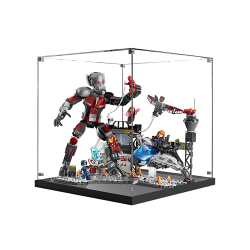 Vitrine aus Acryl für Lego 76314 Civil War Action Battle Modell (ohne Bausteinmodell), Basic von LeafLane