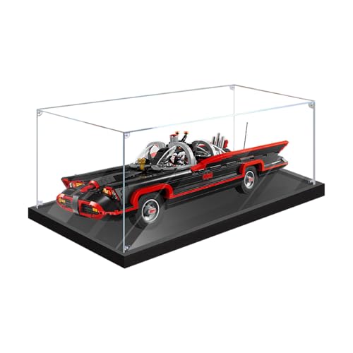 Vitrine aus Acryl für Lego 76328 The Classic TV Series Bat-Mobile Modell – robuster Schutz für Ihr Sammlerstück (Modell nicht im Lieferumfang enthalten), 3 mm von LeafLane