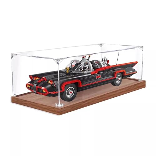 Vitrine aus Acryl für Lego 76328 The Classic TV Series Bat-Mobile Modell – robuster Schutz für Ihr Sammlerstück (Modell nicht im Lieferumfang enthalten), A-2 mm von LeafLane