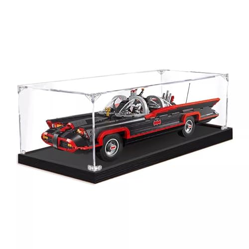 Vitrine aus Acryl für Lego 76328 The Classic TV Series Bat-Mobile Modell – robuster Schutz für Ihr Sammlerstück (Modell nicht im Lieferumfang enthalten), B-2 mm von LeafLane