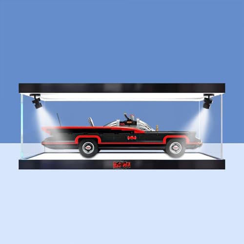 Vitrine aus Acryl für Lego 76328 The Classic TV Series Bat-Mobile Modell – robuster Schutz für Ihr Sammlerstück (Modell nicht im Lieferumfang enthalten) (Option E) von LeafLane