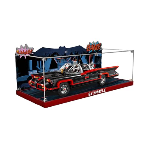 Vitrine aus Acryl für Lego 76328 The Classic TV Series Bat-Mobile Modell – robuster Schutz für Ihr Sammlerstück (Modell nicht im Lieferumfang enthalten) von LeafLane