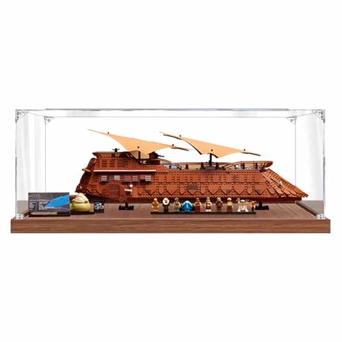 Vitrine aus Acryl für Lego 76397 Modell – für Jabba's Sail Barge Modell – robuster Schutz für Ihr Sammlerstück (Modell nicht im Lieferumfang enthalten), B-2 mm von LeafLane