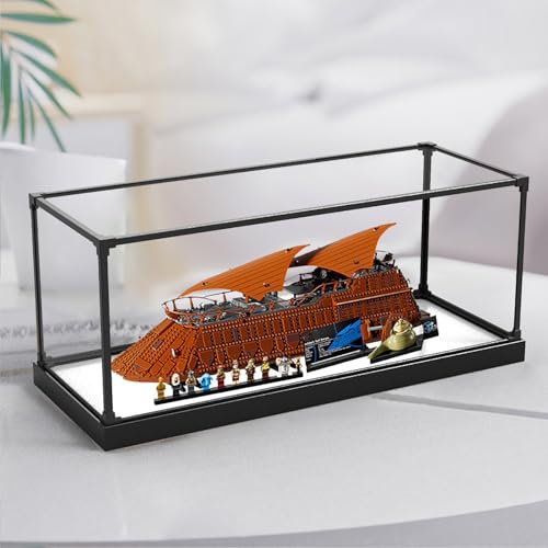 Vitrine aus Acryl für Lego 76397 Modell – für Jabba's Sail Barge Modell – robuster Schutz für Ihr Sammlerstück (Modell nicht im Lieferumfang enthalten), Option B von LeafLane