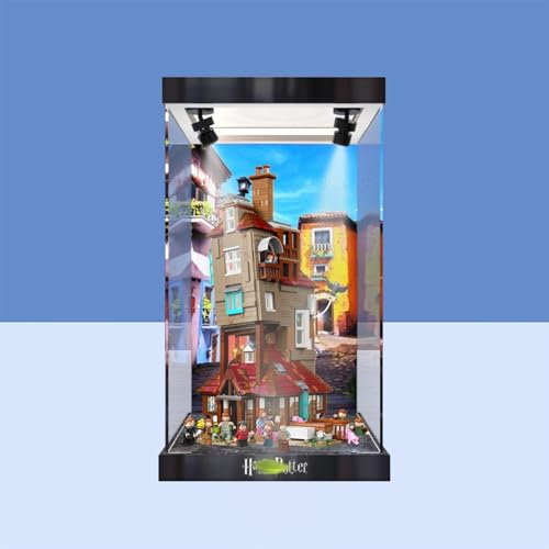 Vitrine aus Acryl für Lego 76437 Modell – für The Burrow Collectors' Edition Modell – robuster Schutz für Ihr Sammlerstück (Modell nicht im Lieferumfang enthalten), Option F von LeafLane