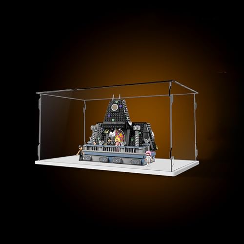 Vitrine aus Acryl für Lego 76781 Modell – für Wednesday & Enid's Dorm Room Modell – robuster Schutz für Ihr Sammlerstück (Modell nicht im Lieferumfang enthalten), Basic von LeafLane