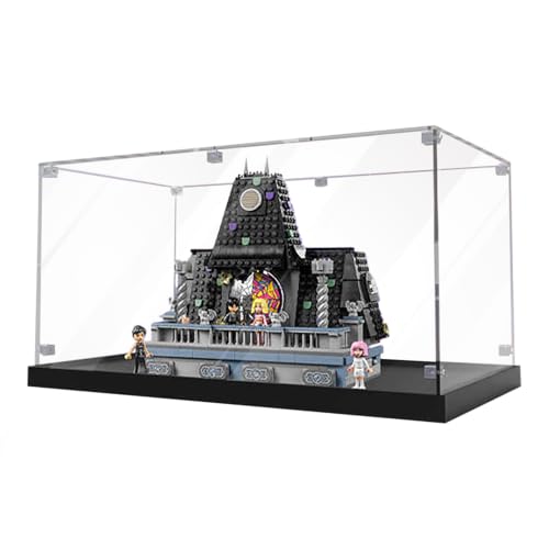 Vitrine aus Acryl für Lego 76781 Modell – für Wednesday & Enid's Dorm Room Modell – robuster Schutz für Ihr Sammlerstück (Modell nicht im Lieferumfang enthalten), Basic von LeafLane