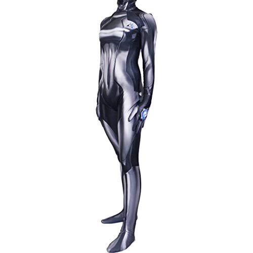 Damen Zero Aran Cosplay Bodysuit Zentai Kostüm Schwarz (L) von Leaffly