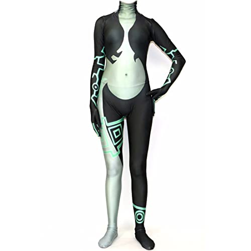 Midna Zentai-Kostüm für Damen, Cosplay-Kostüm, Größe XXXL von Leaffly