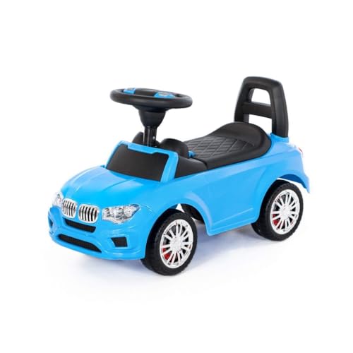 Rutscher Auto blau Super Car Nr.5 Sound Kinder Rutscherfahrzeug Lauflernhilfe von Polesie