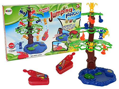 Lean Toys Jumping Frogs Arcade-Spiel mit Trägerraketen von Lean Toys