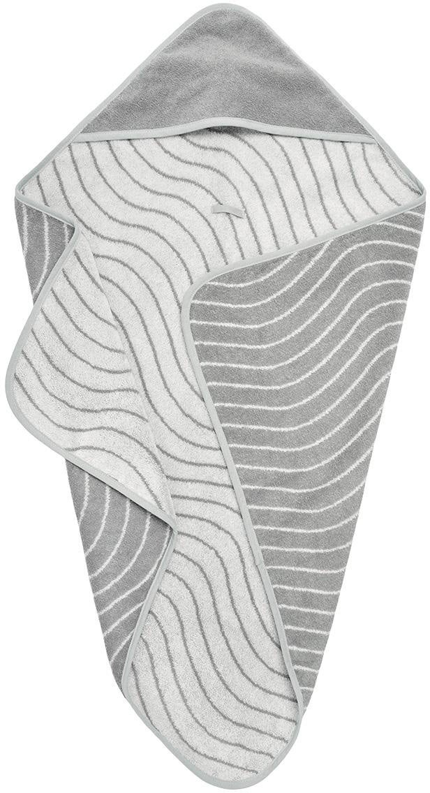 Leander Handtuch mit Kapuze, Woodland Cool Grey von Leander