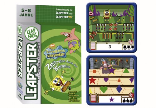 Leap Frog 42287110 - Leapster Multimedia-Lernsystem: Sponge Bob Schwammkopf von LeapFrog