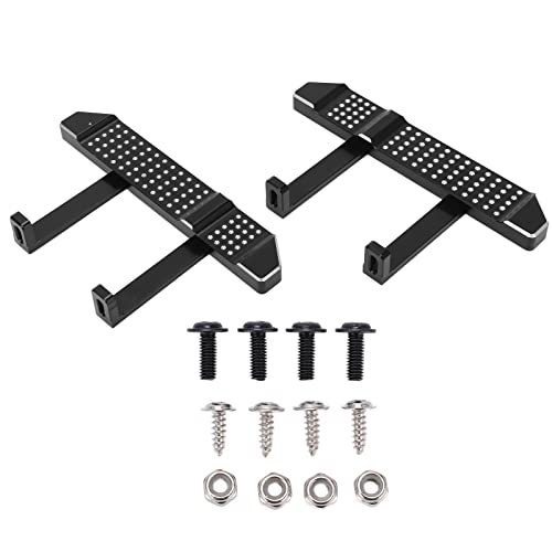 Leapiture 1 Paar RC Metall Pedal Side Step Plate Slider RC Klettern Auto Teile für MN D90 MN99S von Leapiture