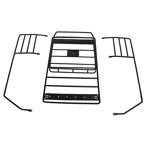 Leapiture RC-Gepäckträger, Dachträger, Dachträger aus Eisen, Überrollkäfig, RC-Auto-Gepäckträger, leicht, Haltbarkeit, Stabilität für Autoschale, 313 mm Radstand von Leapiture