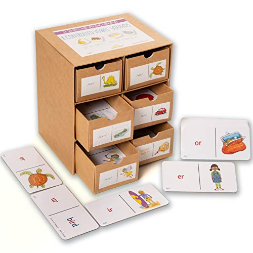 Learn Well T3321 44 Sounds und Rechtschreib-Dominos – R gesteuertes Set von Learn Well