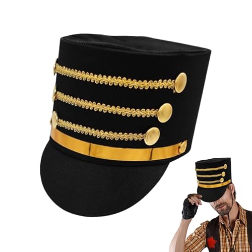 Cosplay Soldat Kostüm Hut - Spielzeug Marching Band Cap Motto Party Kopfbedeckung | Nussknacker Stil Performance Stück, Kreative Charakter Zubehör mit Details für Erwachsene Versammlung Parade Cosplay Soldat Kostüm Hut - Spielzeug Marching Band Cap Motto Party Kopfbedeckung | Nussknacker Stil Performance Stück, Kreative Charakter Zubehör mit Details für Erwachsene Versammlung Parade von LearnLyrics
