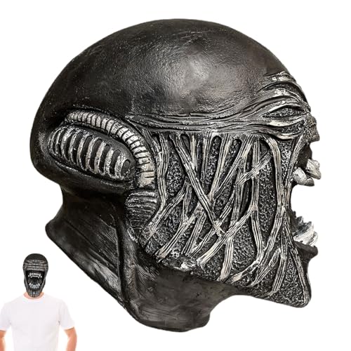 Halloween-Kostüm Horror Maskerade | Cosplay-Kostüm Horror Gesichtsmaske, schreckliches Zubehör für Partys, Karneval, Events, Verkleidungen, Cosplay Halloween-Kostüm Horror Maskerade | Cosplay-Kostüm Horror Gesichtsmaske, schreckliches Zubehör für Partys, Karneval, Events, Verkleidungen, Cosplay von LearnLyrics