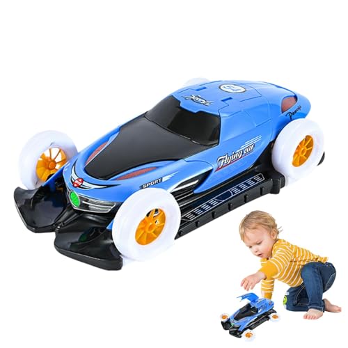 Handgesteuertes RC-Auto, Elektroauto für Kinder - Leuchtendes Spielzeug, um 360 Grad drehbares Autospielzeug mit Musik - Buntes kleines ferngesteuertes Driftauto, helles, helles Spielzeug von LearnLyrics