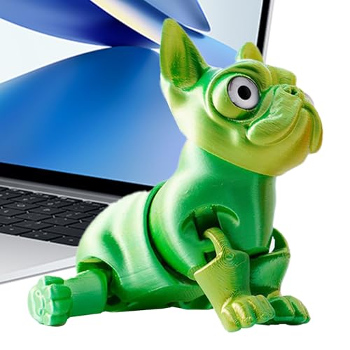 LearnLyrics 3D Gedruckte Spielzeuge | Artikulierter Bulldogge Zappelspielzeug - Stressabbau Zappelfigur Für Schreibtisch Ostern Weihnachten Party Deko Geburtstag LearnLyrics 3D Gedruckte Spielzeuge | Artikulierter Bulldogge Zappelspielzeug - Stressabbau Zappelfigur Für Schreibtisch Ostern Weihnachten Party Deko Geburtstag von LearnLyrics