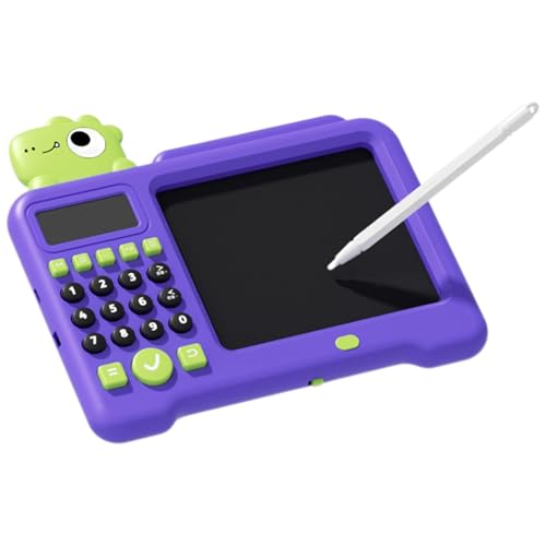 LearnLyrics LCD-Schreibtablett, LCD-Schreibtablett für Kinder - LCD-Zeichen- und Schreibtablett 2-in-1-Elektrospielzeug,Löschbares buntes Lernspielzeug National Learning löschbares Doodle-Brett für von LearnLyrics