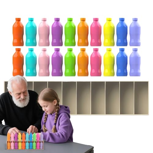 Memory-Spiel | Rätselspiel mit bunten Flaschen – Lernspielzeug für, Hinterhof, Picknick, Mädchen, Erwachsene Memory-Spiel | Rätselspiel mit bunten Flaschen – Lernspielzeug für, Hinterhof, Picknick, Mädchen, Erwachsene von LearnLyrics